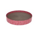 KERBL Drapak dla kota Circle, tekturowy, 5,5 cm, średnica 34 cm, różowy