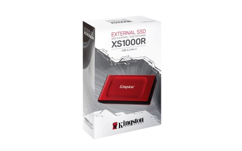 KINGSTON DYSK SSD 2000G PORTABLE XS1000R RED KINGSTON DYSK SSD 2000G PORTABLE XS1000R RED