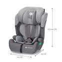 Kinderkraft fotelik COMFORT UP i-Size 9-36kg Szary