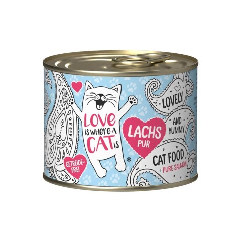 Love is where a cat is® z czystym łososiem 190g Love is where a cat is® z czystym łososiem 190g