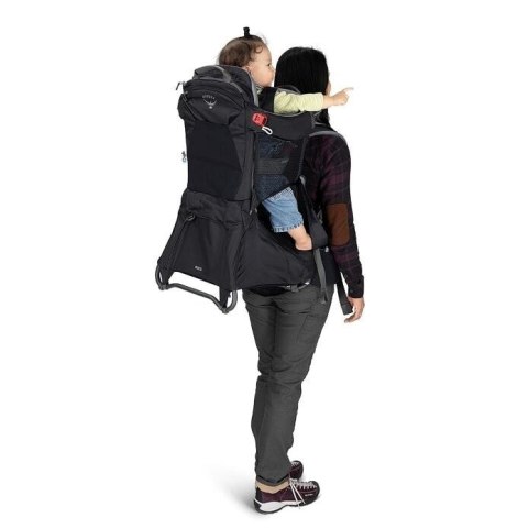 Nosidełko turystyczne OSPREY Poco Child Carrier czarne Nosidełko turystyczne OSPREY Poco Child Carrier czarne