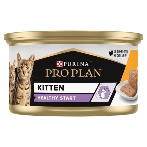 PURINA PRO PLAN KITTEN mus z Kurczakiem 85g PURINA PRO PLAN KITTEN mus z Kurczakiem 85g