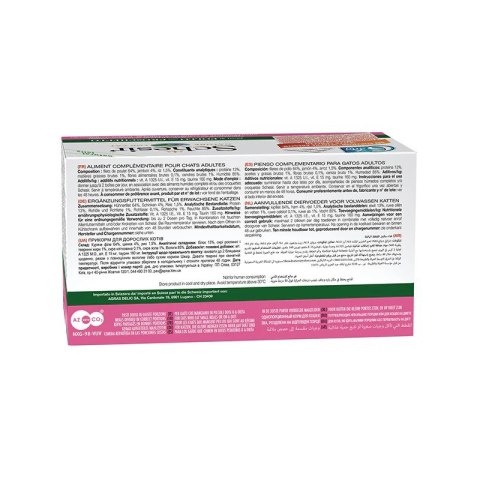SCHESIR M-Pack Filety z kurczaka z szynką 6x50g SCHESIR M-Pack Filety z kurczaka z szynką 6x50g