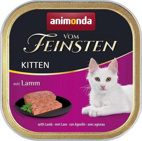 ANIMONDA Vom Feinsten Kitten jagnięcina - mokra karma dla kota - 100g ANIMONDA Vom Feinsten Kitten jagnięcina - mokra karma dla kota - 100g