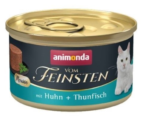 ANIMONDA Vom Feinsten Mus Kurczak i tuńczyk 85g ANIMONDA Vom Feinsten Mus Kurczak i tuńczyk 85g