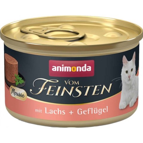 ANIMONDA Vom Feinsten Mus Łosoś i drób 85g ANIMONDA Vom Feinsten Mus Łosoś i drób 85g