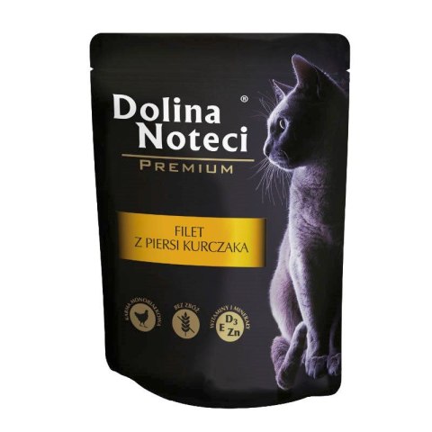 DOLINA NOTECI Premium Filet z piersi kurczaka - mokra karma dla kota - 85 g DOLINA NOTECI Premium Filet z piersi kurczaka - mokra karma dla kota - 85 g