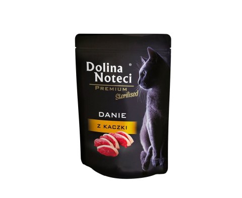 DOLINA NOTECI Premium Sterilised Danie z kaczki - mokra karma dla kotów sterylizowanych - 85g DOLINA NOTECI Premium Sterilised Danie z kaczki - mokra karma dla kotów sterylizowanych - 85g