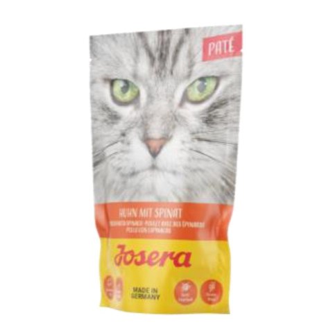 JOSERA Pate kurczak ze szpinakiem - mokra karma dla kota - 85 g JOSERA Pate kurczak ze szpinakiem - mokra karma dla kota - 85 g