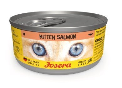 Josera Kitten łosoś puszka dla kotów 200g Josera Kitten łosoś puszka dla kotów 200g