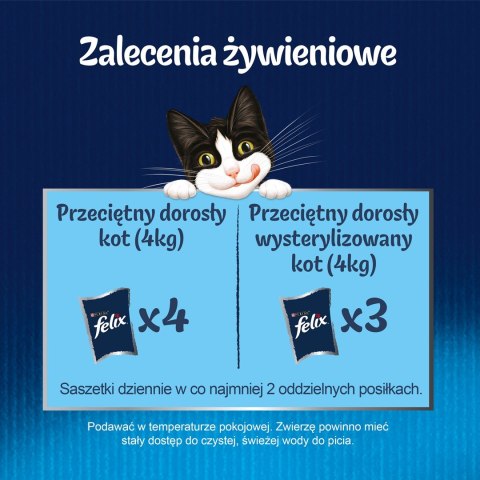 PURINA Felix Fantastic: kurczak - mokra karma dla kota - 85 g PURINA Felix Fantastic: kurczak - mokra karma dla kota - 85 g