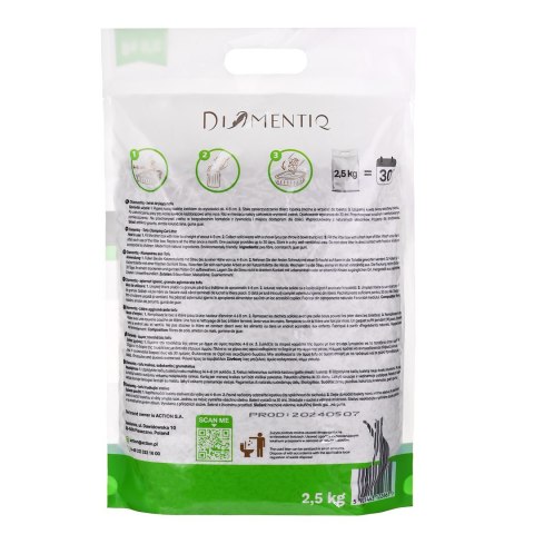 DIAMENTIQ Żwirek Tofu zbrylający 2,5 kg NATURALNY DIAMENTIQ Żwirek Tofu zbrylający 2,5 kg NATURALNY