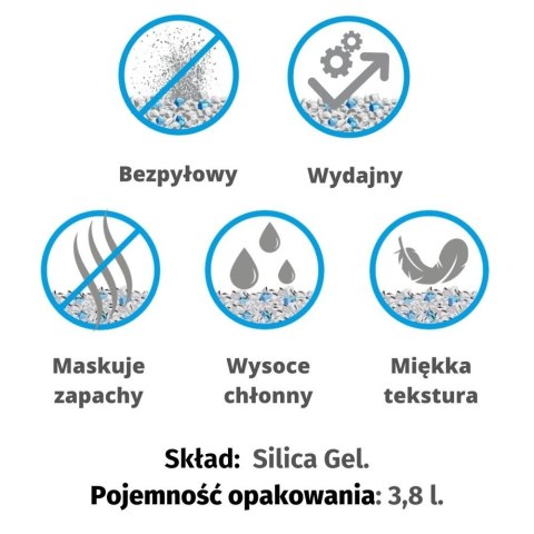 DIAMENTIQ Żwirek neutral 30L+karton DIAMENTIQ Żwirek neutral 30L+karton