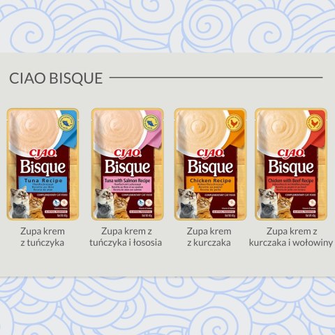INABA CIAO Gęsta zupa z tuńczykiem 40g INABA CIAO Gęsta zupa z tuńczykiem 40g