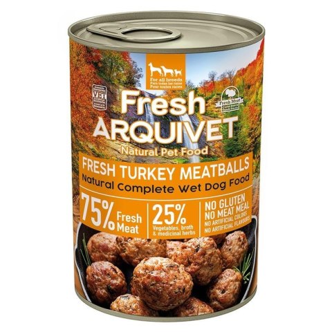 Arquivet Fresh klopsiki z indyka w sosie 400g Arquivet Fresh klopsiki z indyka w sosie 400g
