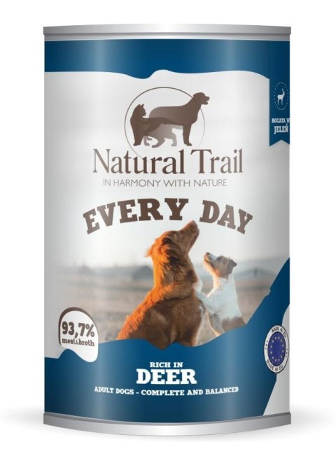 NATURAL TRAIL EVERY DAY Dog Jeleń 400g NATURAL TRAIL EVERY DAY Dog Jeleń 400g