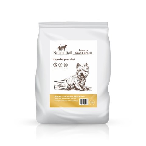NATURAL TRAIL Insect karma dla psa z owadów 2kg NATURAL TRAIL Insect karma dla psa z owadów 2kg