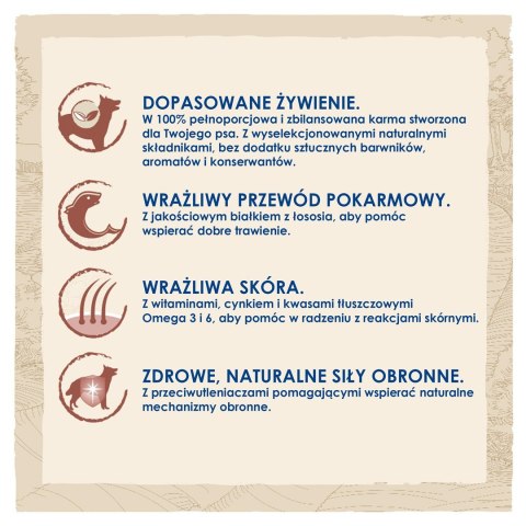 PURINA DOG CHOW Adult Sensitive z łososiem - sucha karma dla psa - 14 kg PURINA DOG CHOW Adult Sensitive z łososiem - sucha karma dla psa - 14 kg