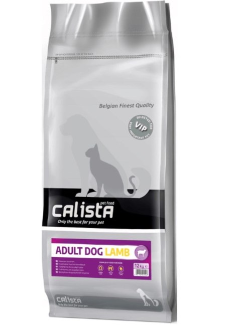 CALISTA - Jagnięcina średnie i duże rasy - sucha karma dla psa - 12kg CALISTA - Jagnięcina średnie i duże rasy - sucha karma dla psa - 12kg