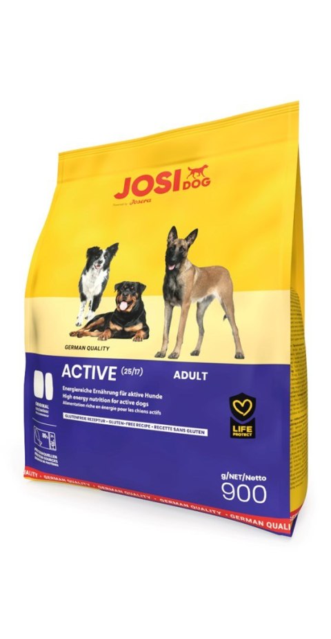 Josera JosiDog sucha karma dla psów Active 900g Josera JosiDog sucha karma dla psów Active 900g