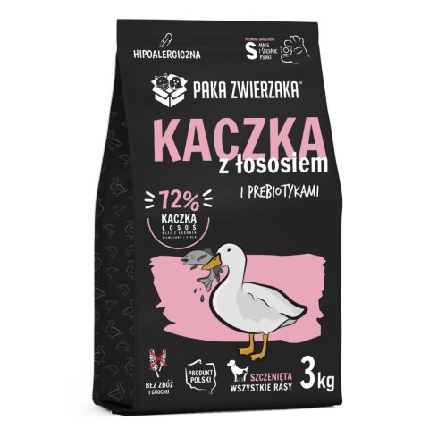 Paka Zwierzaka Seventh Heaven Kaczka z łososiem PUPPY S 3kg Paka Zwierzaka Seventh Heaven Kaczka z łososiem PUPPY S 3kg