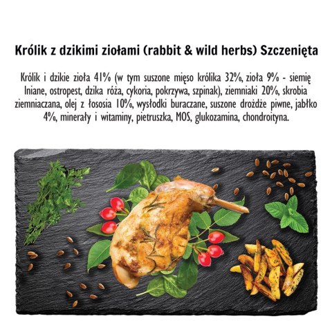 Paka Zwierzaka Seventh Heaven Królik z dzikimi ziołami PUPPY S 1,5kg Paka Zwierzaka Seventh Heaven Królik z dzikimi ziołami PUPPY S 1,5kg