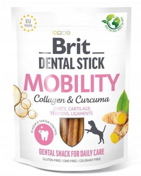 BRIT Dental Stick Mobility Curcum & Collagen - przysmak dla psa - 251 g BRIT Dental Stick Mobility Curcum & Collagen - przysmak dla psa - 251 g
