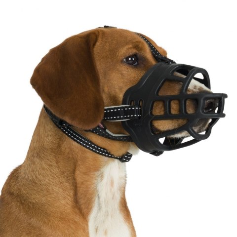 TRIXIE Muzzle Flex - kaganiec dla psa - rozmiar S - czarny TRIXIE Muzzle Flex - kaganiec dla psa - rozmiar S - czarny