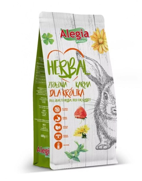 ALEGIA Herbal karma Królik 600g ALEGIA Herbal karma Królik 600g
