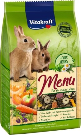 VITAKRAFT MENU VITAL 3kg karma dla świnki morskiej