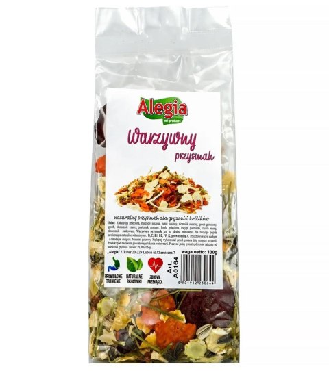 ALEGIA Przysmak Warzywny 130g ALEGIA Przysmak Warzywny 130g