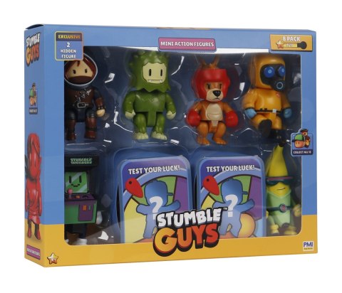 STUMBLE GUYS S2 MINI ACTION FIGURES - 8 PACK DELUXE BOX VER.A STUMBLE GUYS S2 MINI ACTION FIGURES - 8 PACK DELUXE BOX VER.A