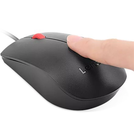 Lenovo | Mysz biometryczna | Gen 2 | Optyczna | Przewodowa | Czarna Lenovo | Mysz biometryczna | Gen 2 | Optyczna | Przewodowa | Czarna