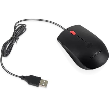 Lenovo | Mysz biometryczna | Gen 2 | Optyczna | Przewodowa | Czarna Lenovo | Mysz biometryczna | Gen 2 | Optyczna | Przewodowa | Czarna