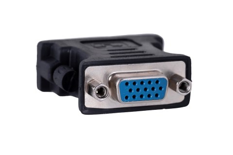 Adapter Lanberg AD-0012-BK (DVI-I (Dual link) M - D-Sub (VGA) F; kolor czarny) Adapter Lanberg AD-0012-BK (DVI-I (Dual link) M - D-Sub (VGA) F; kolor czarny)