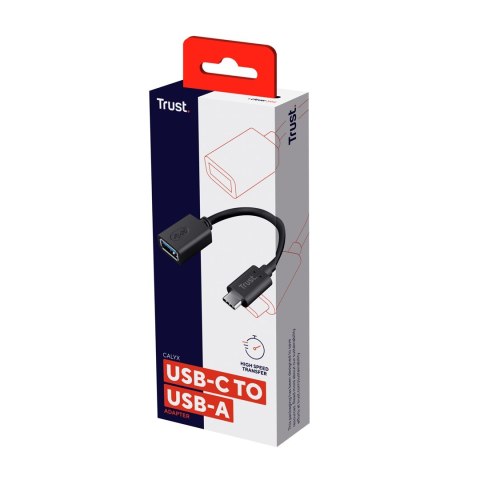 Adapter TRUST CALYX USB-C TO USB-A Adapter TRUST CALYX USB-C TO USB-A