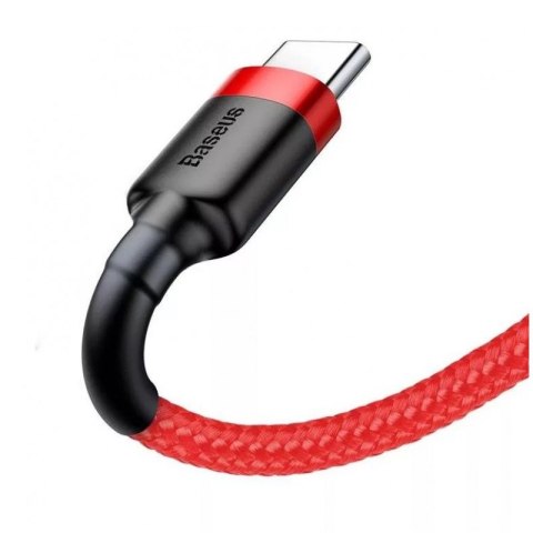 BASEUS KABEL USB DO USB-C CAFULE 2A 3M (CZERWONY) BASEUS KABEL USB DO USB-C CAFULE 2A 3M (CZERWONY)