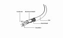 Kabel GEMBIRD CCP-USB2-AMCM-6 (USB 2.0 M - USB typu C M; 1,8m; kolor czarny)