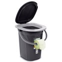 GREENBLUE TOALETA PRZENOŚNA TURYSTYCZNA, ANTRACYTOWA GB320AG