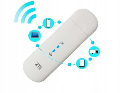 Modem ZTE LTE MF79U (kolo biały) Modem ZTE LTE MF79U (kolo biały)