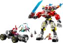 LEGO DREAMZZZ 71497 Tygrysi mech Coopera i hot rod Zero