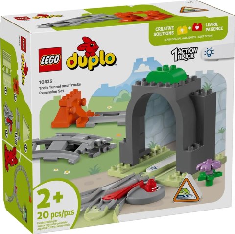 LEGO DUPLO TOWN 10425 Tunel i tory kolejowe - zestaw rozszerzający LEGO DUPLO TOWN 10425 Tunel i tory kolejowe - zestaw rozszerzający