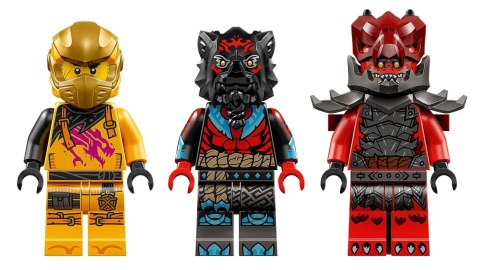 LEGO NINJAGO 71833 Ras i burzowy superodrzutowiec Arina