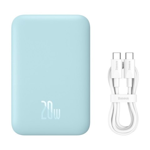 Powerbank Baseus Magnetic Mini Air 6000mAh (niebieski) Powerbank Baseus Magnetic Mini Air 6000mAh (niebieski)