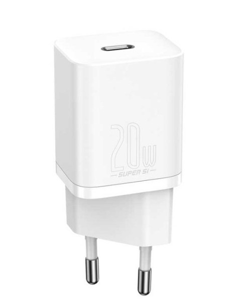 BASEUS ŁADOWARKA SIECIOWA SUPER SI 20W (BIAŁA) BASEUS ŁADOWARKA SIECIOWA SUPER SI 20W (BIAŁA)