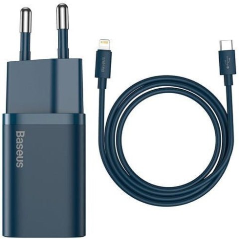 BASEUS ŁADOWARKA SIECIOWA Z PRZEWODEM USB-C DO LIG BASEUS ŁADOWARKA SIECIOWA Z PRZEWODEM USB-C DO LIG