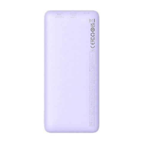 BASEUS POWERBANK AIRPOW 10000MAH 20W (FIOLETOWY) BASEUS POWERBANK AIRPOW 10000MAH 20W (FIOLETOWY)