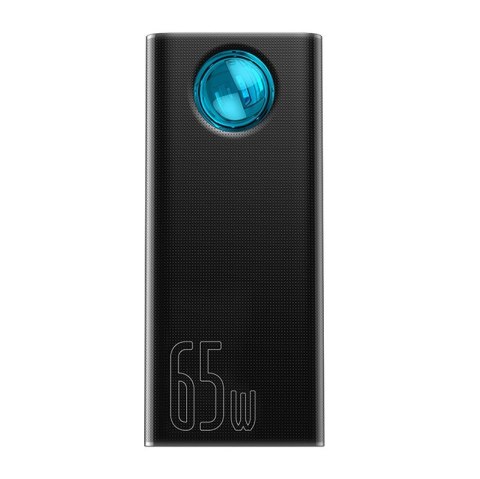 BASEUS POWERBANK AMBILIGHT 30000MAH, 4XUSB, USB-C, 65W (CZARNY) BASEUS POWERBANK AMBILIGHT 30000MAH, 4XUSB, USB-C, 65W (CZARNY)