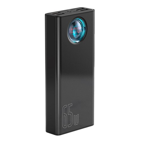 BASEUS POWERBANK AMBILIGHT 30000MAH, 4XUSB, USB-C, 65W (CZARNY) BASEUS POWERBANK AMBILIGHT 30000MAH, 4XUSB, USB-C, 65W (CZARNY)