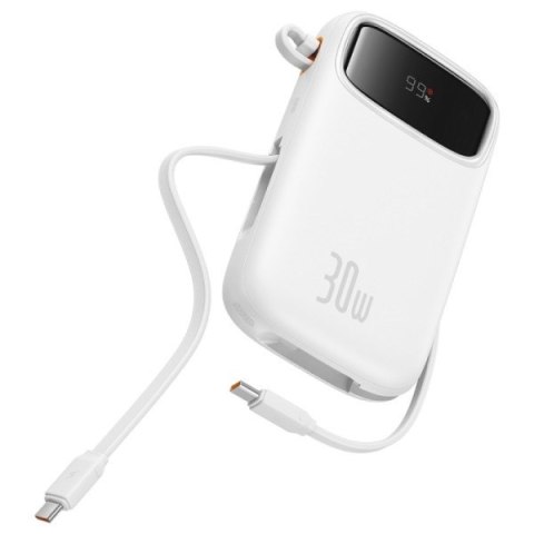 BASEUS POWERBANK QPOW2 20000MAH 30W (BIAŁY) BASEUS POWERBANK QPOW2 20000MAH 30W (BIAŁY)